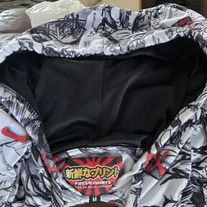 Black and Gray Hoodie